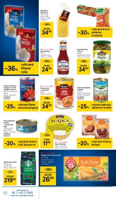 akční leták Tesco 26.1.2022-1.2.2022