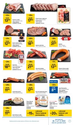 akční leták Tesco 26.1.2022-1.2.2022