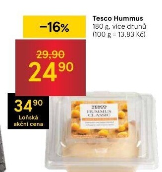 Hummus Tesco