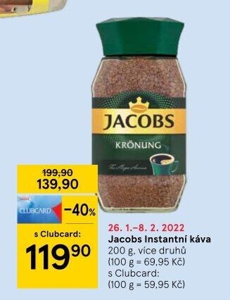 Instantní kávy Jacobs