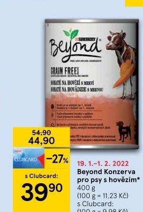 Konzerva pro psy Beyond Purina