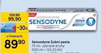 Pasta na zuby Sensodyne