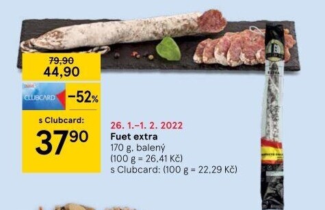 Salám Fuet extra Vic D'