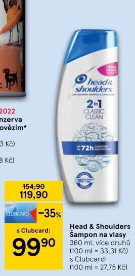 Šampon proti lupům Head&amp