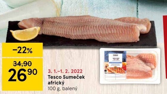 Sumeček africký Tesco