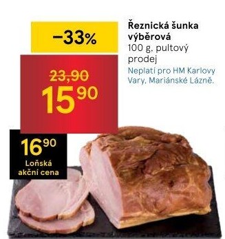 Šunka řeznická výběrová