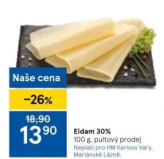 Sýr Eidam 30%
