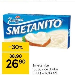 Sýr tavený Smetanito Želetava