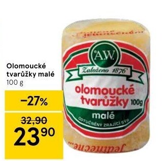 Sýr tvarůžky olomoucké A.W.