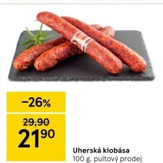 Uherská klobása Krahulík