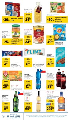 akční leták Tesco 26.1.2022-1.2.2022
