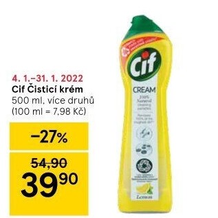 Krémový čistič Cif Cream