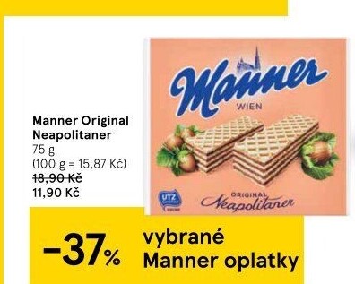 Oplatky Manner