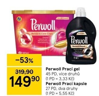 Prací gel Perwoll