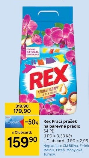 Prací prášek Rex