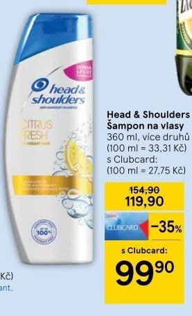 Šampon proti lupům Head&amp