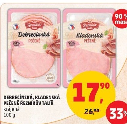 Debrecínská pečeně Řezníkův talíř