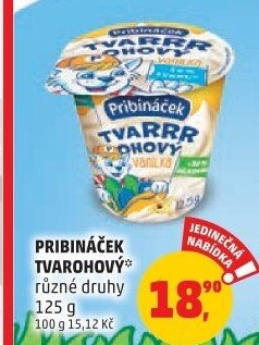 Dezert tvarohový Pribináček
