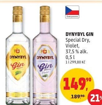 Gin Speciál Dry Dynybyl