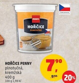 Hořčice plnotučná Penny