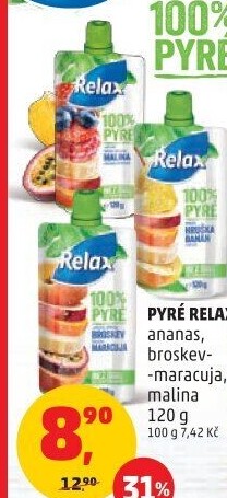 Kapsička ovocné pyré Relax