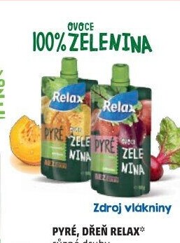 Kapsička pyré ovoce-zelenina Snack Relax