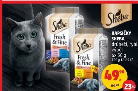 Kapsičky pro kočky Sheba