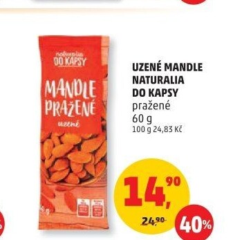 Mandle uzené pražené Naturalia