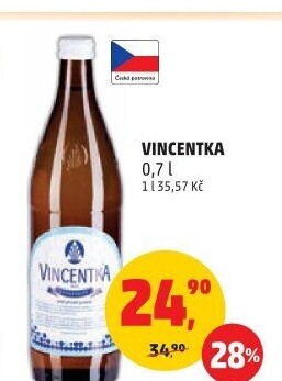 Minerální voda Vincentka