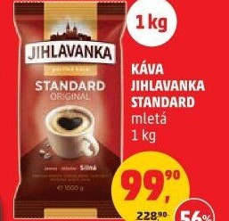 Mletá káva Standard Jihlavanka