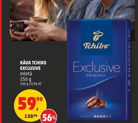 Mletá káva Tchibo Exclusive