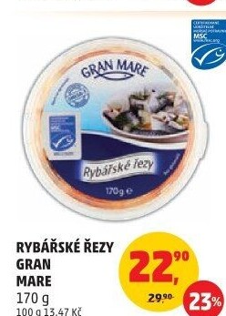 Řezy rybářské Gran Mare