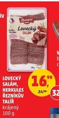 Salám lovecký Řezníkův talíř