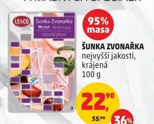 Šunka Zvonařka nejvyšší jakosti LE&amp