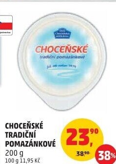 Tradiční pomazánkové Choceňské