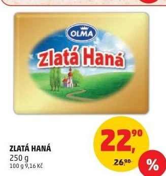 Tuk Zlatá Haná Olma