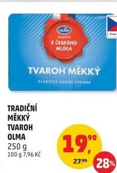 Tvaroh měkký Olma