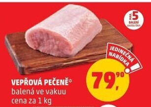 Vepřová pečeně bez kosti