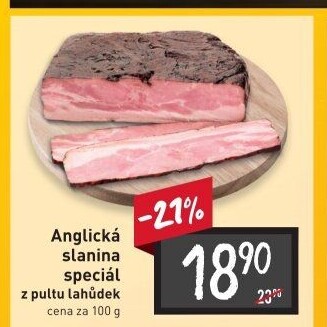Anglická slanina speciál