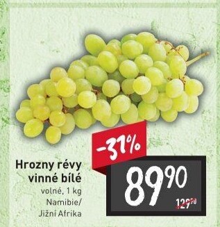 Hrozny bílé