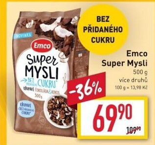 Müsli Super Mysli Emco