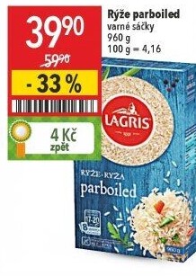 Rýže parboiled Lagris