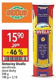 Těstoviny Divella