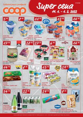 akční leták COOP 19.1.2022-1.2.2022