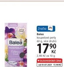 Koupelové perly Balea