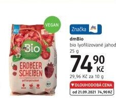 Lyofilizované ovoce dm Bio
