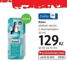 Pleťové sérum Niacinamid Balea