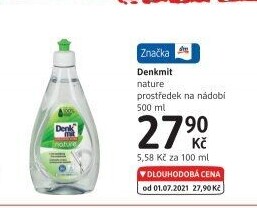 Prostředek na nádobí nature Denkmit