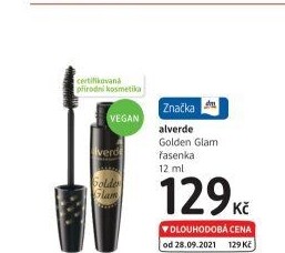 Řasenka Golden Glam Alverde