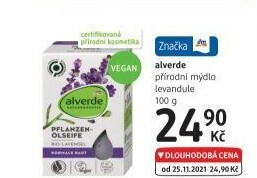 Tuhé mýdlo bio Alverde